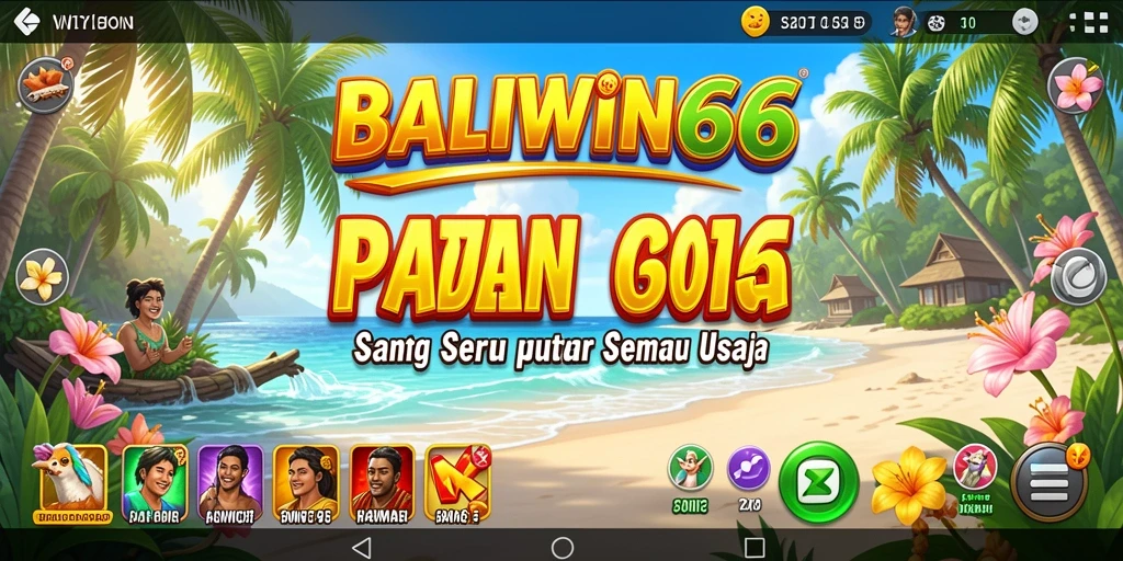 Tampilan gameplay BALIWIN66 yang mengasyikkan dan penuh warna.
