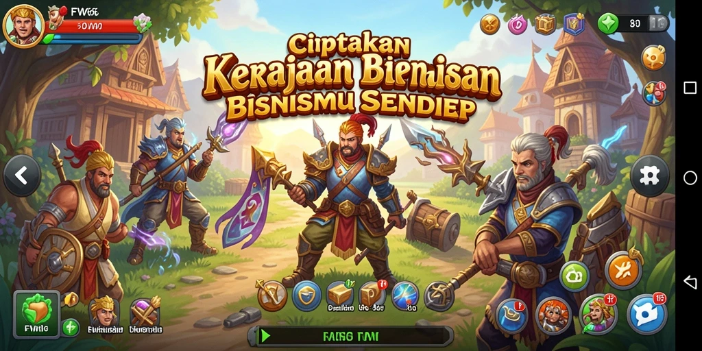 Tampilan gameplay seru dan kreatif di FW66