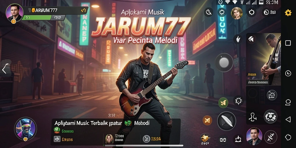 Tampilan menarik dari gameplay JARUM77 yang interaktif.