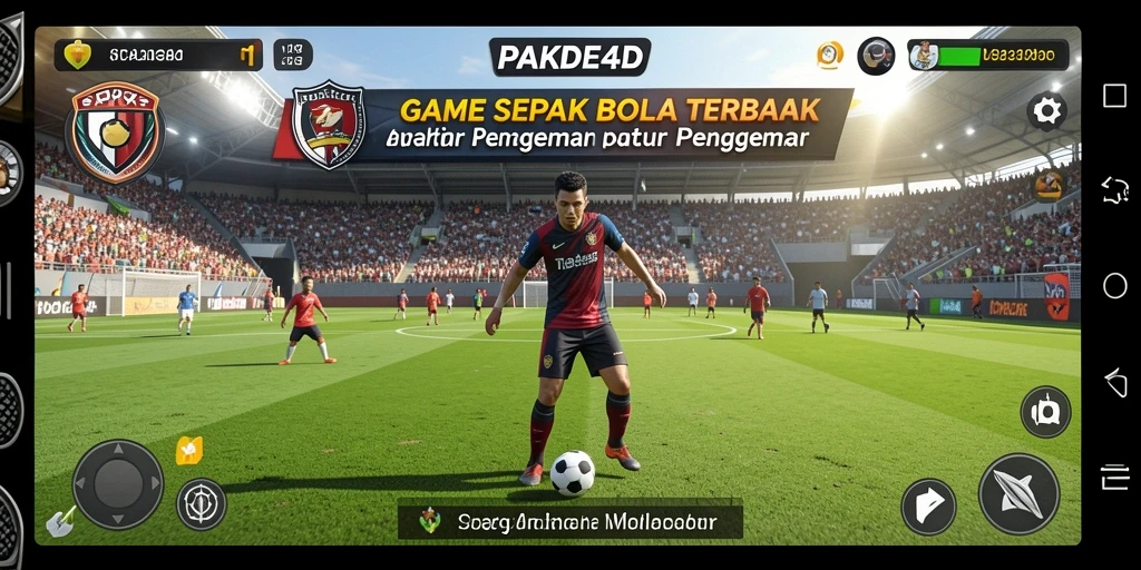 Tampilan gameplay PAKDE4D yang mendebarkan dan realistis.