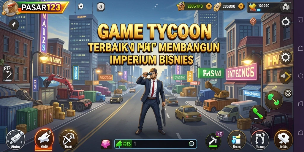 Tampilan gameplay PASAR123 yang seru dan penuh strategi.