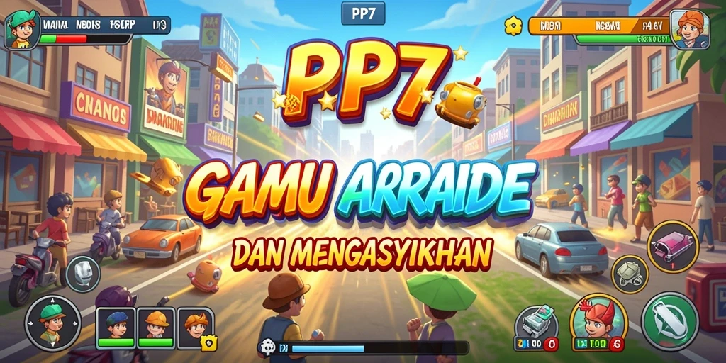 Tangkapan layar gameplay PP7 yang penuh aksi dan keseruan.